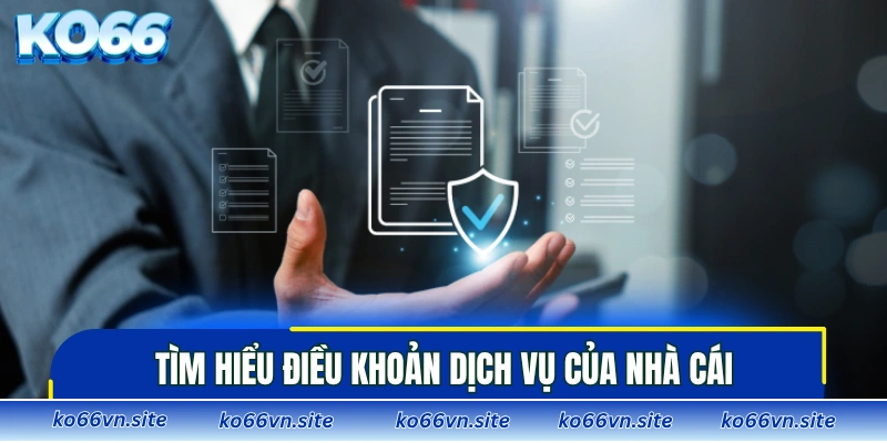 Tìm hiểu điều khoản dịch vụ của nhà cái